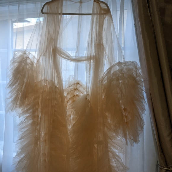 Women's tulle Robe - Picture 2 of 10